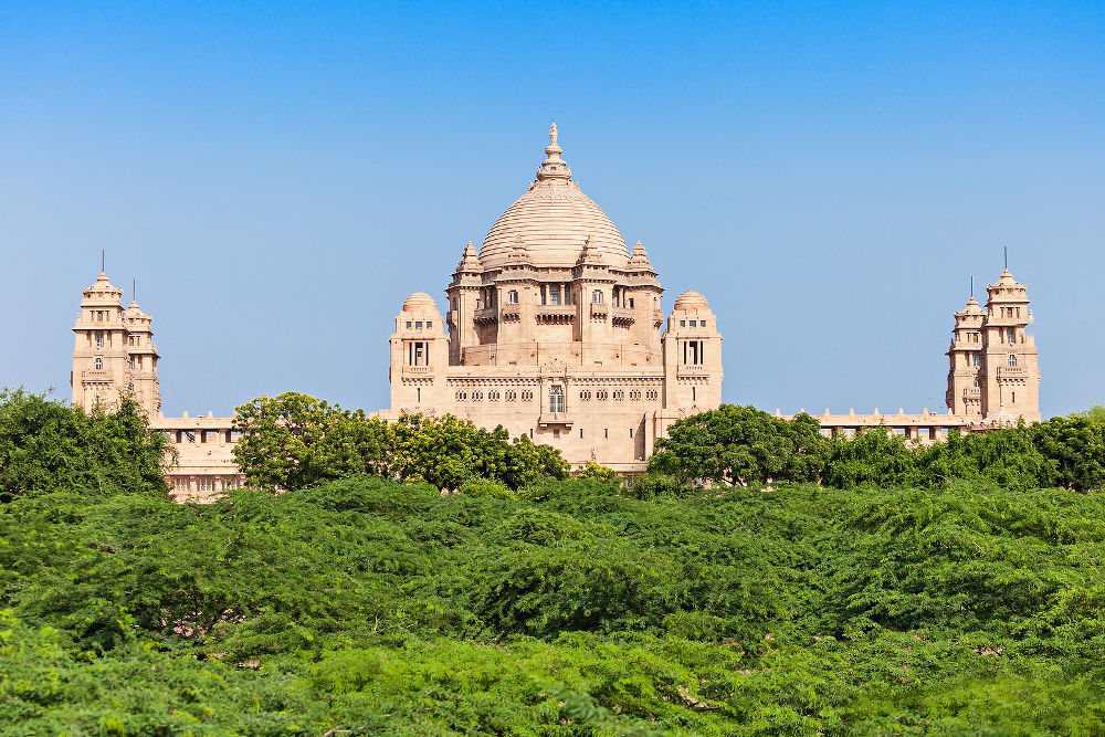 Umaid Bhawan Palace in Jodhpur Rajasthan India