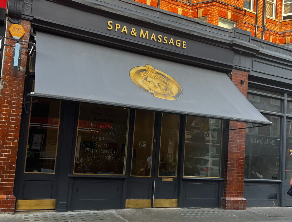 Spa & Massage front exterior