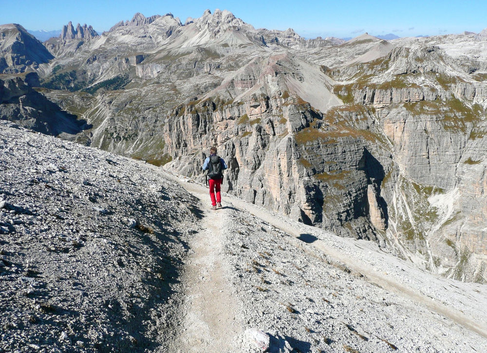 dolomites hiking