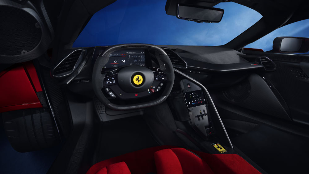 Ferrari F80 interior