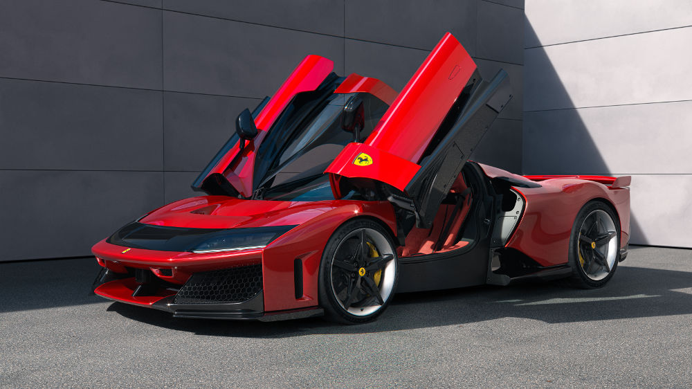 Ferrari F80 doors open