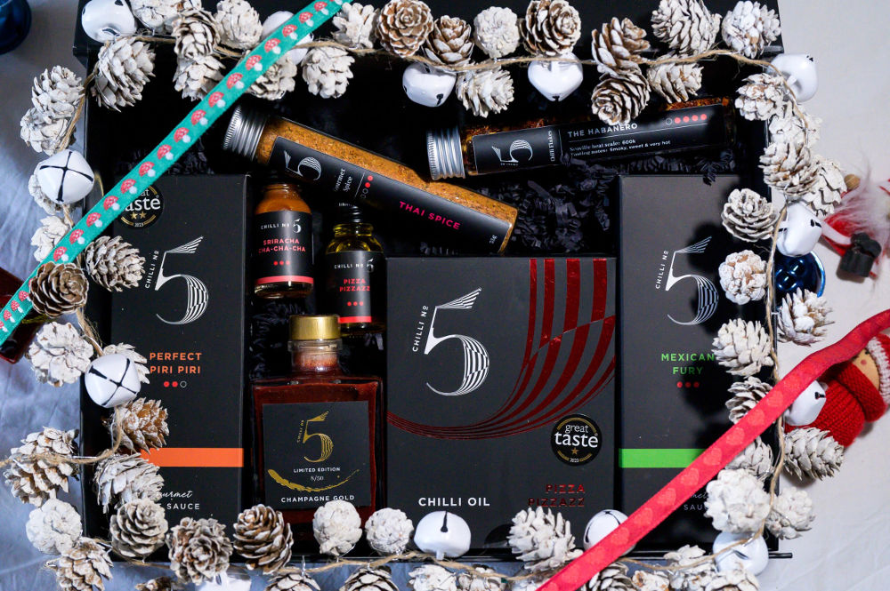 Chilli No.5 hot sauce gift set