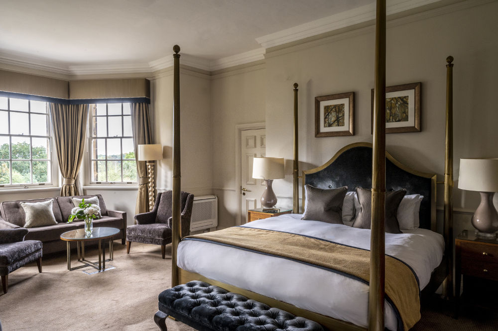 Crathone Hall Hotel bedroom interior