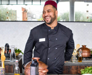 Head Chef Houssam Laasiri at Fez Cooking School