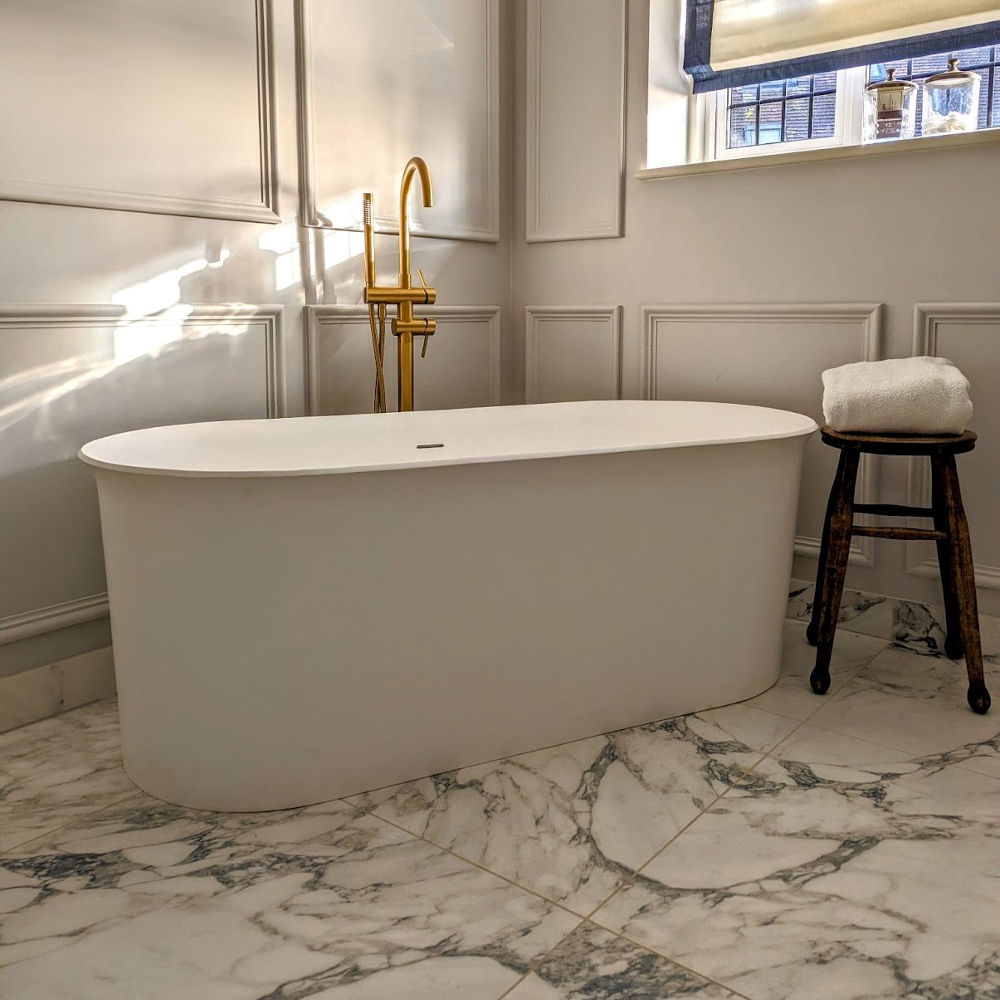 marble bathroom