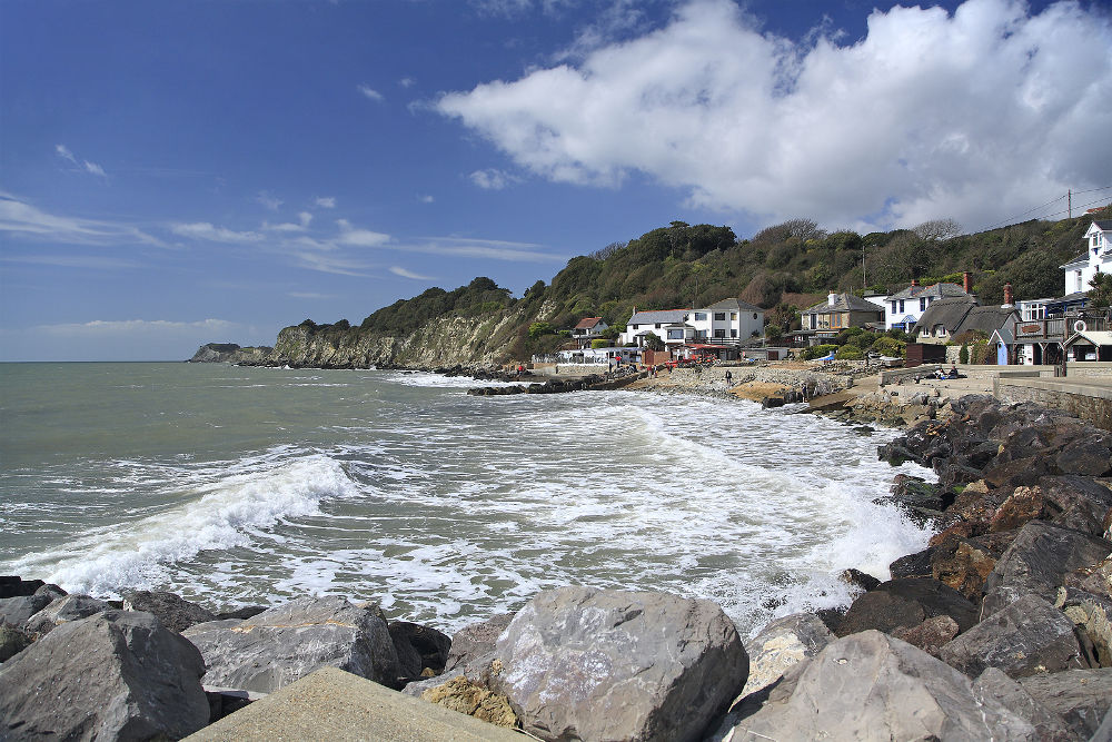 Steephill Cove on the Isle Of Wight in the UK