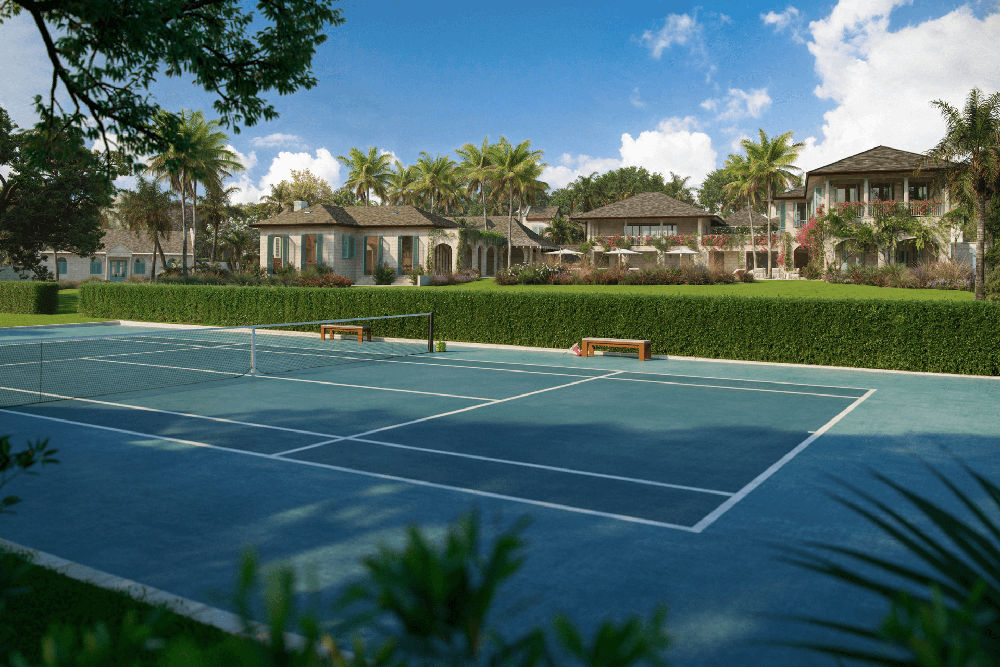 Cristalga tennis courts