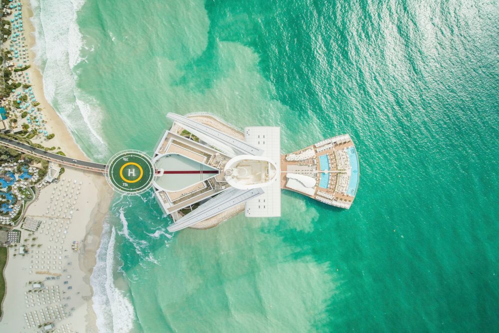 Jumeirah Burj Al Arab helipad