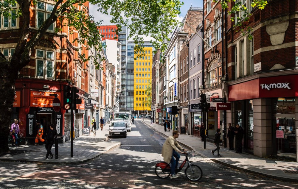 Denmark Street in London