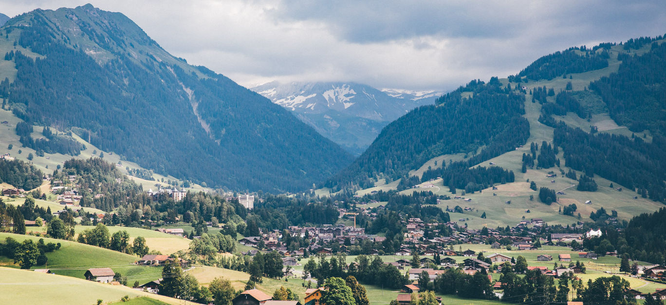 Gstaad landscape