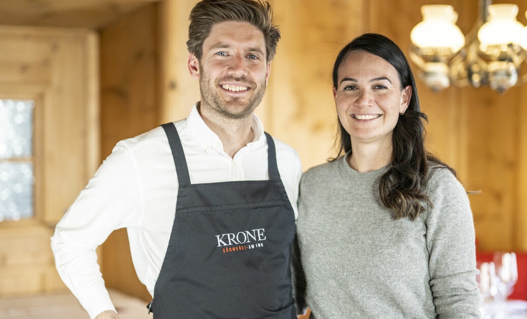 James Baron, Michelin-starred Head Chef and General Manager of Krone Säumerei am Inn