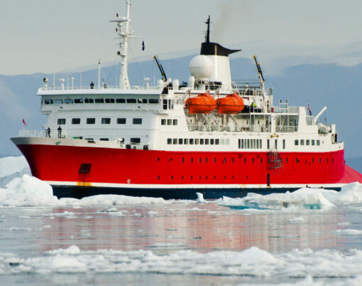 Expedition Ship - Scoresby Sound - Greenland