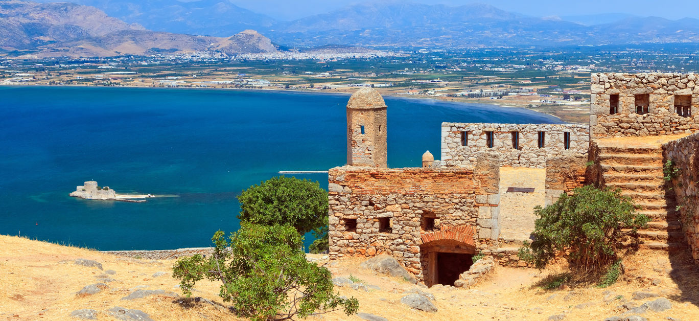 Palamidi castle in Nafplion, Greece