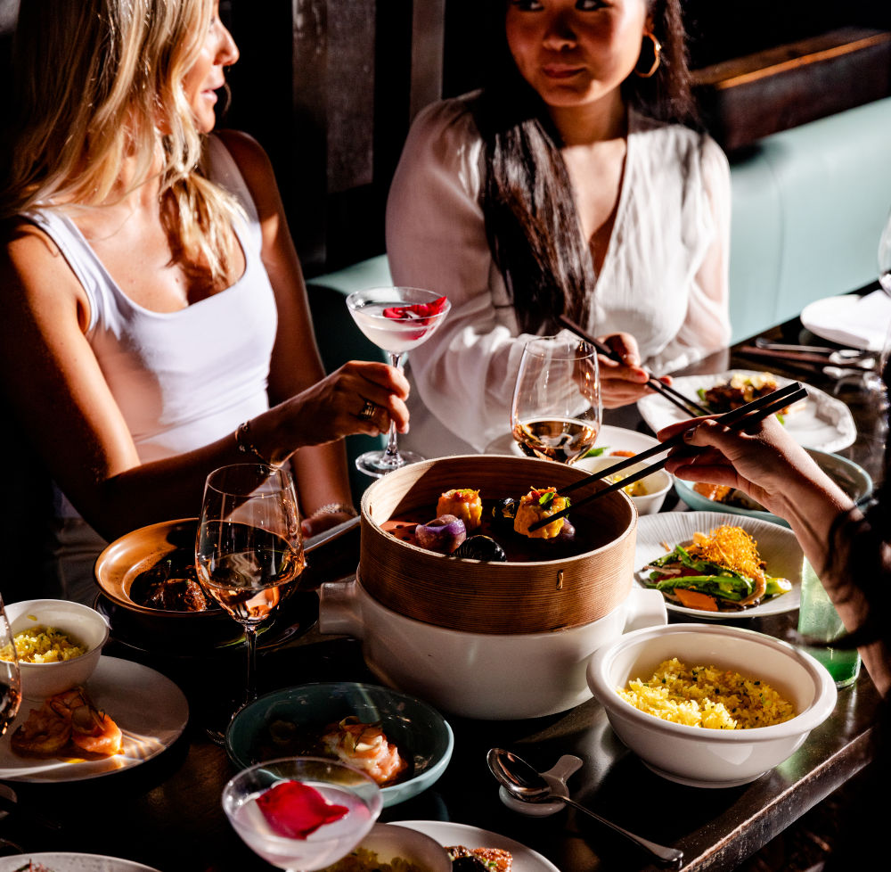 Hakkasan Lost in Shanghai dish selection