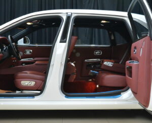 Rolls Royce Ghost interior on July 13, 2019 in Bonifacio Global City, Taguig, Philippines.