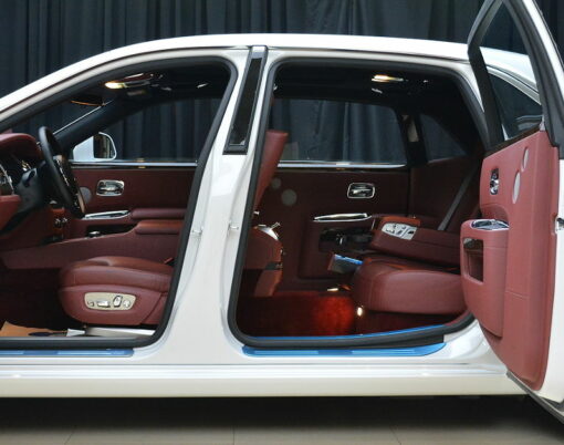 Rolls Royce Ghost interior on July 13, 2019 in Bonifacio Global City, Taguig, Philippines.