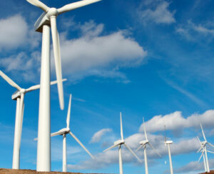 wind turbines farm